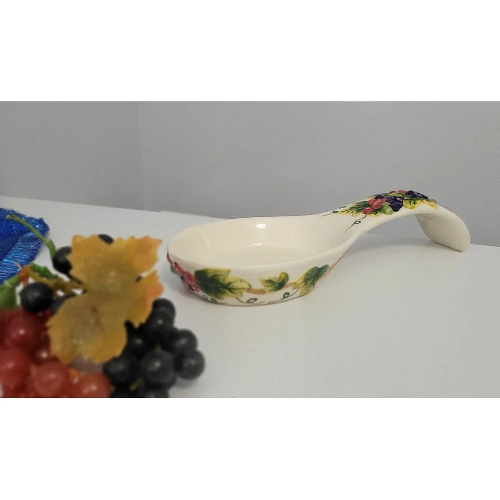 Spoon Rest, Ceramic‎ Fruit Rest
